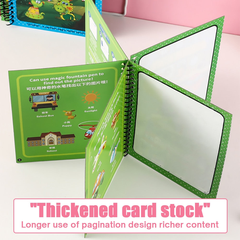 Magic Water Drawing Book