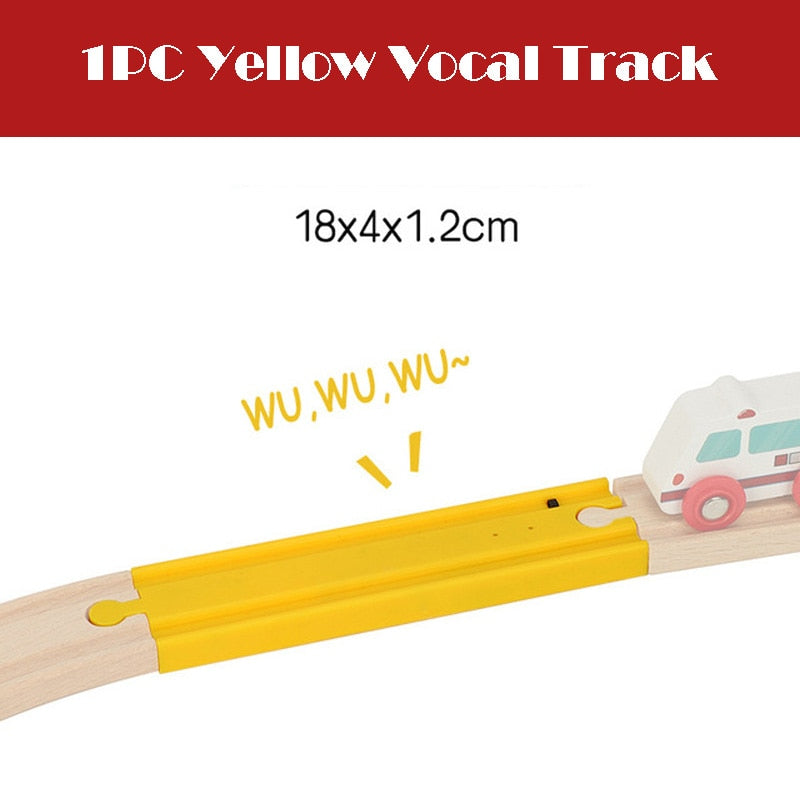 Wooden Track Railway Toys