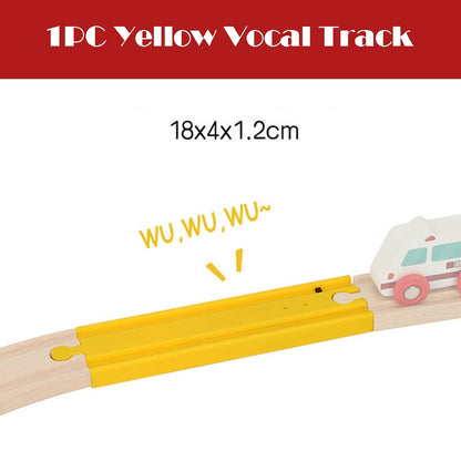 Wooden Track Railway Toys