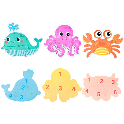 Montessori Baby Puzzle Educational Toys