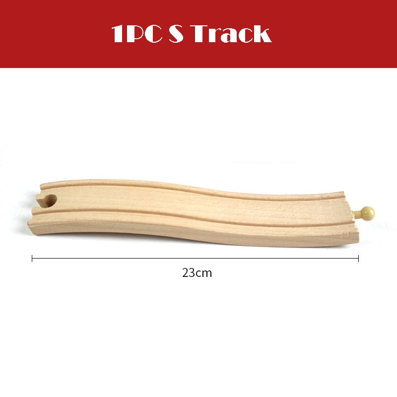 Wooden Track Railway Toys
