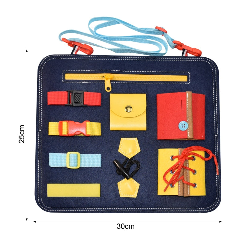 Button Lace Up Training Tool Toy