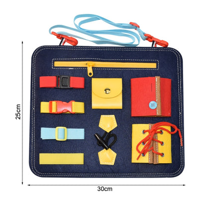Button Lace Up Training Tool Toy