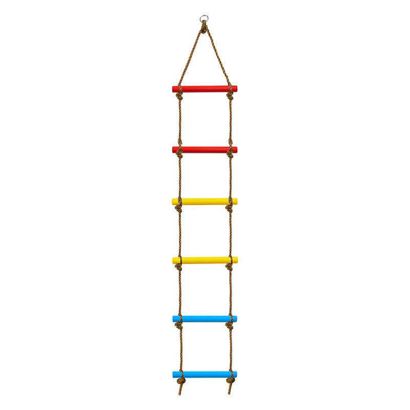 Children Climbing Ladder Climbing Rope