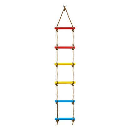 Children Climbing Ladder Climbing Rope