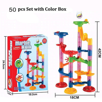 Marble Run Building Blocks Toy