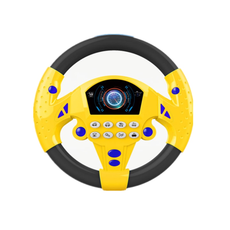 Eletric Simulation Steering Wheel with Light Sound