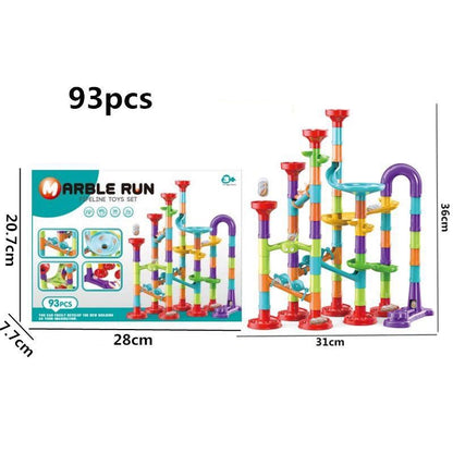 Marble Run Building Blocks Toy