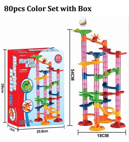 Marble Run Building Blocks Toy
