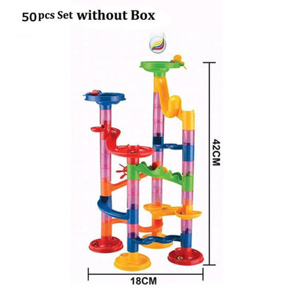 Marble Run Building Blocks Toy