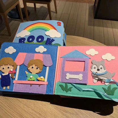 Rainbow Cloth Book