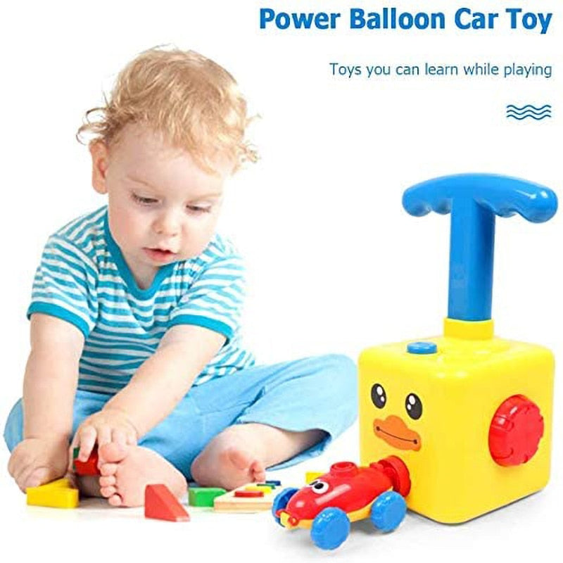 Balloon Powered Launch Car Fun Toy