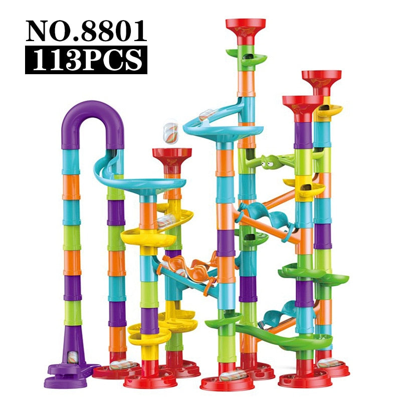 Marble Run Building Blocks Toy