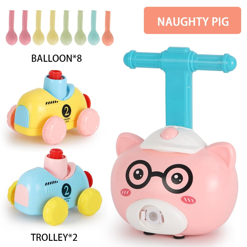 Balloon Powered Launch Car Fun Toy