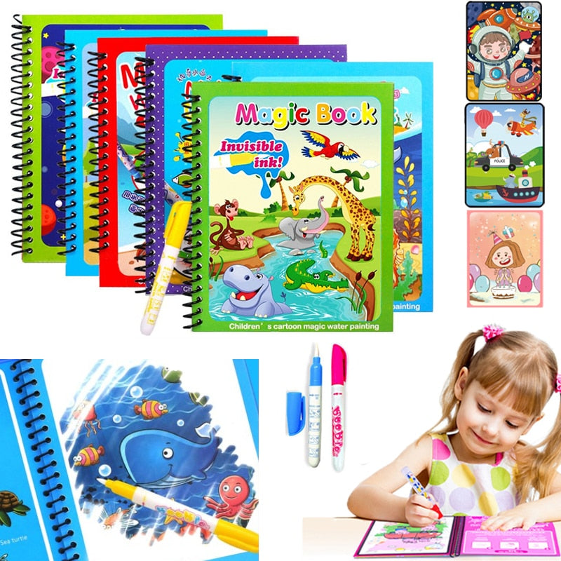 Magical Book Water Drawing Toy
