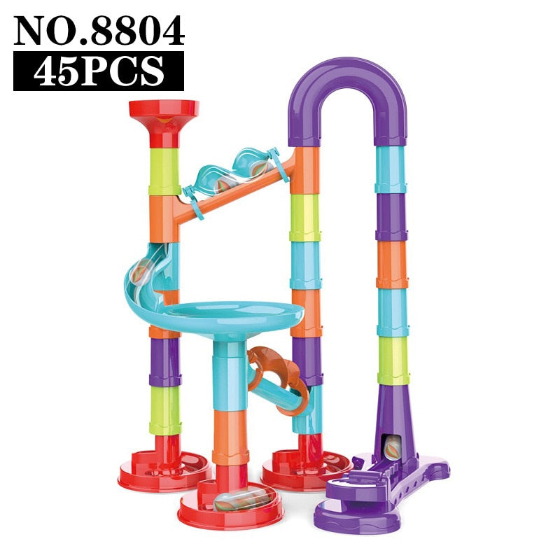 Marble Run Building Blocks Toy