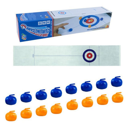 Foldable Table Tabletop Curling Game
