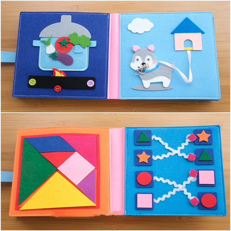 Rainbow Cloth Book