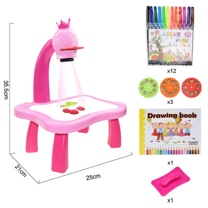 Led Projector Art Drawing Table