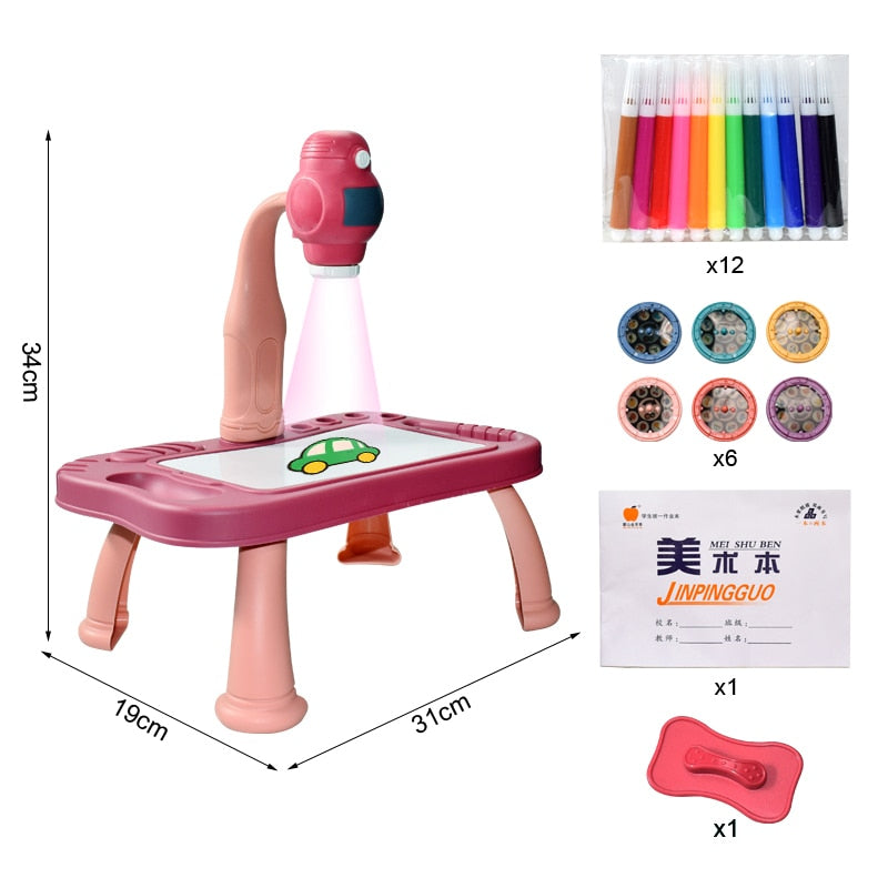 Led Projector Art Drawing Table