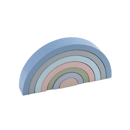 Bridge Rainbow Peg Wooden Toys