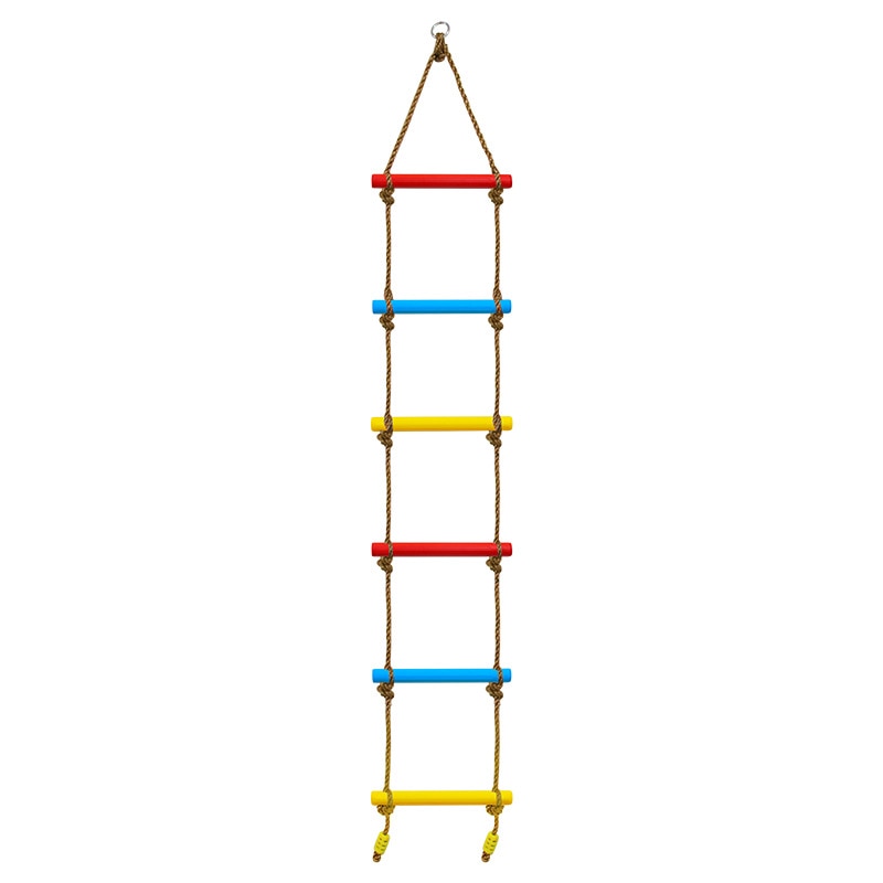 Children Climbing Ladder Climbing Rope