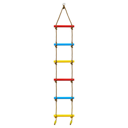 Children Climbing Ladder Climbing Rope