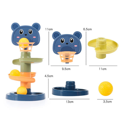 Rolling Ball Pile Tower Early Educational Toy