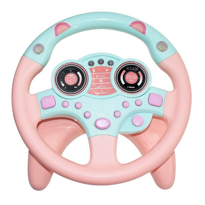 Eletric Simulation Steering Wheel with Light Sound