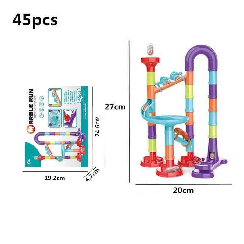 Marble Run Building Blocks Toy