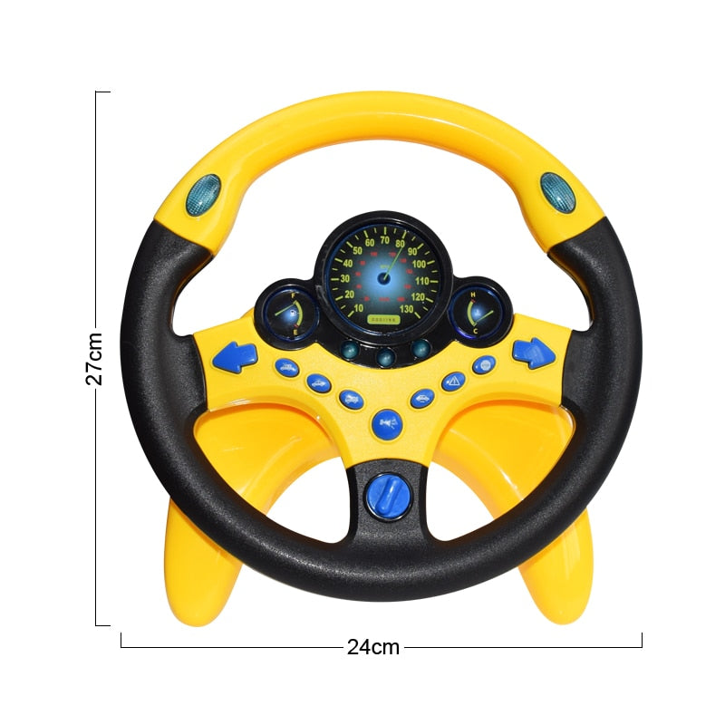 Eletric Simulation Steering Wheel with Light Sound