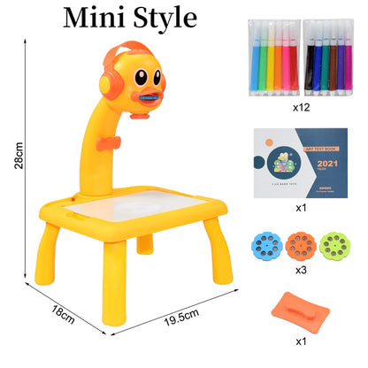 Led Projector Art Drawing Table