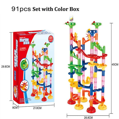 Marble Run Building Blocks Toy