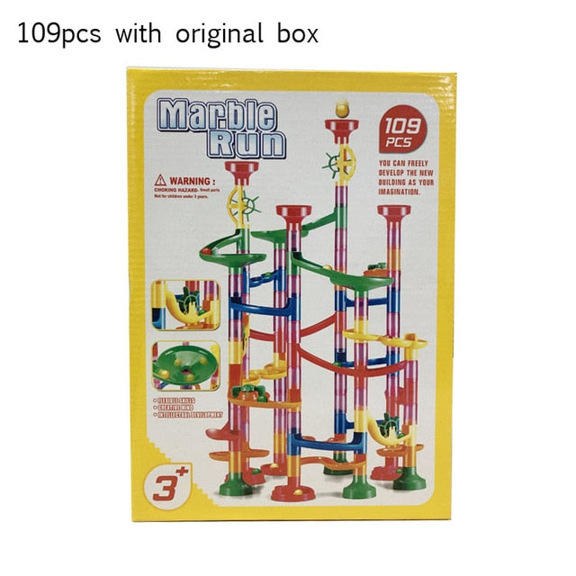 Marble Run Building Blocks Toy