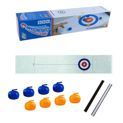 Foldable Table Tabletop Curling Game