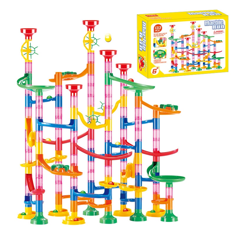 Marble Run Building Blocks Toy