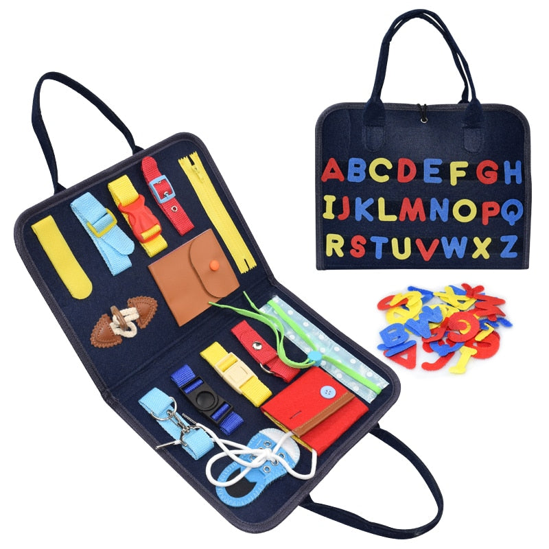 Button Lace Up Training Tool Toy