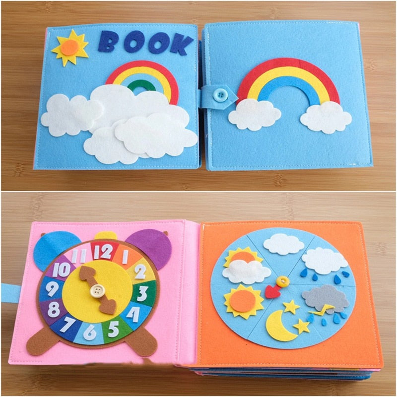 Rainbow Cloth Book