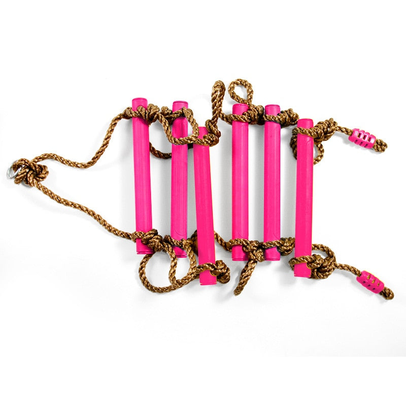 Children Climbing Ladder Climbing Rope