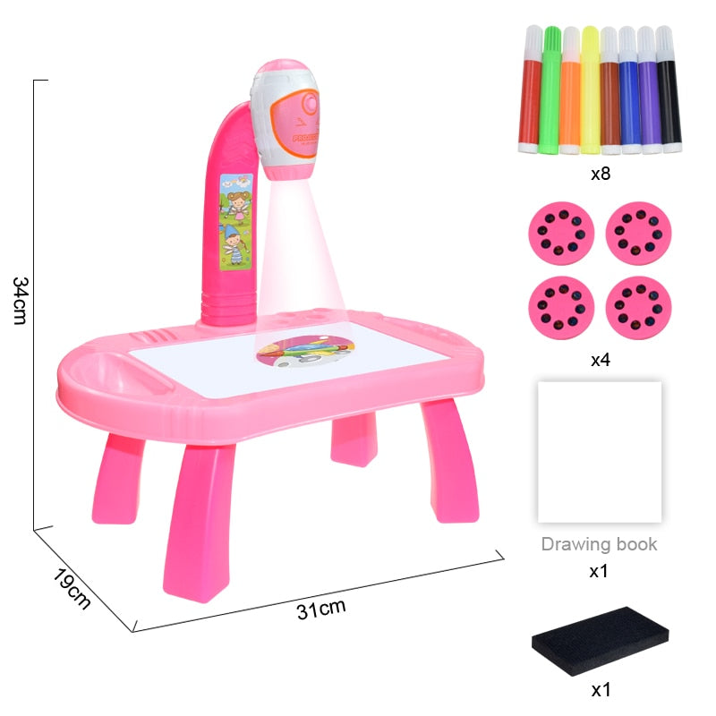 Led Projector Art Drawing Table
