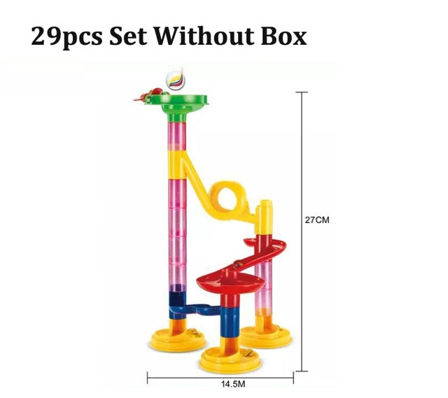 Marble Run Building Blocks Toy