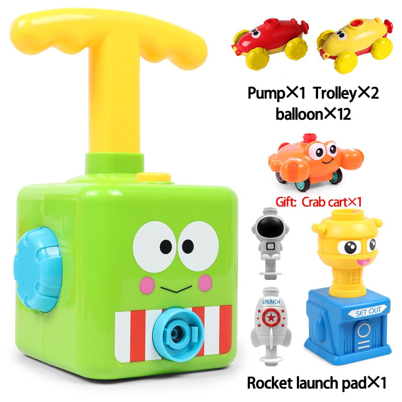 Balloon Powered Launch Car Fun Toy