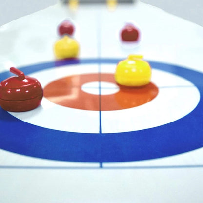 Foldable Table Tabletop Curling Game