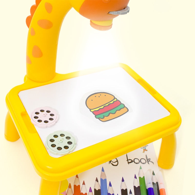 LED Light Projector Drawing Tablet