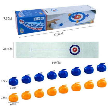Foldable Table Tabletop Curling Game