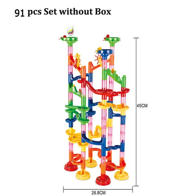 Marble Run Building Blocks Toy