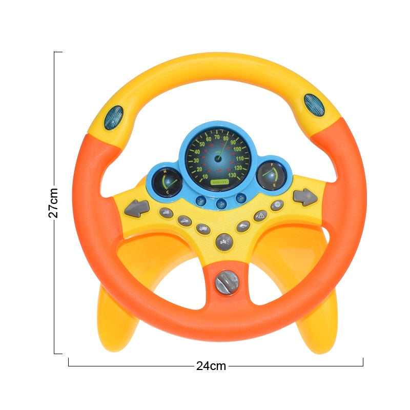 Eletric Simulation Steering Wheel with Light Sound