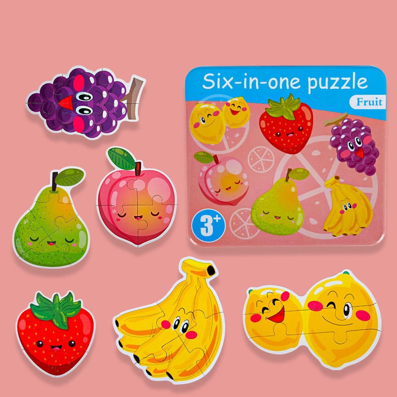 Montessori Baby Puzzle Educational Toys