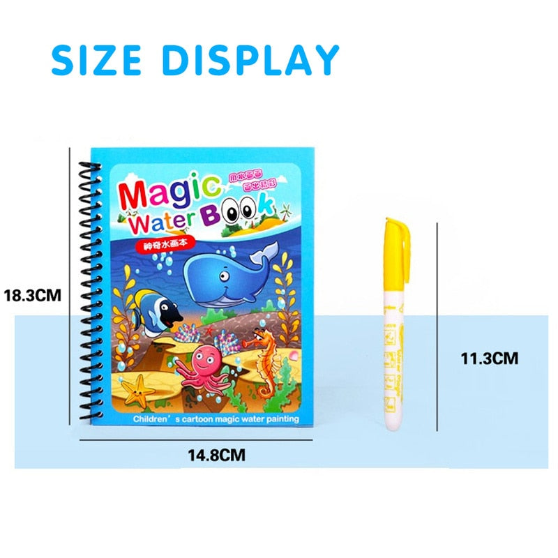 Magical Book Water Drawing Toy