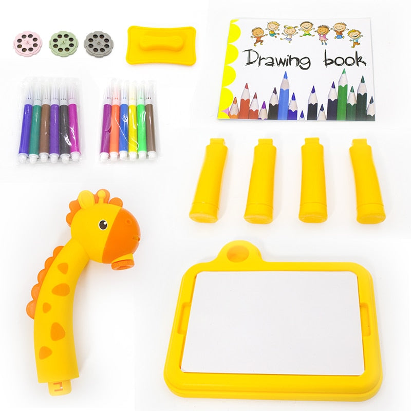 LED Light Projector Drawing Tablet